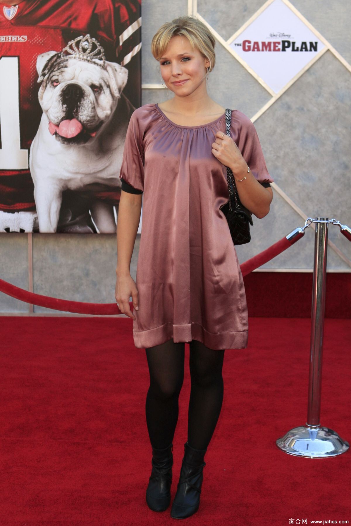 [CELEBRITY NYLON]Kristen Bell in nylon stockings,pantyhose,tights 3[8]