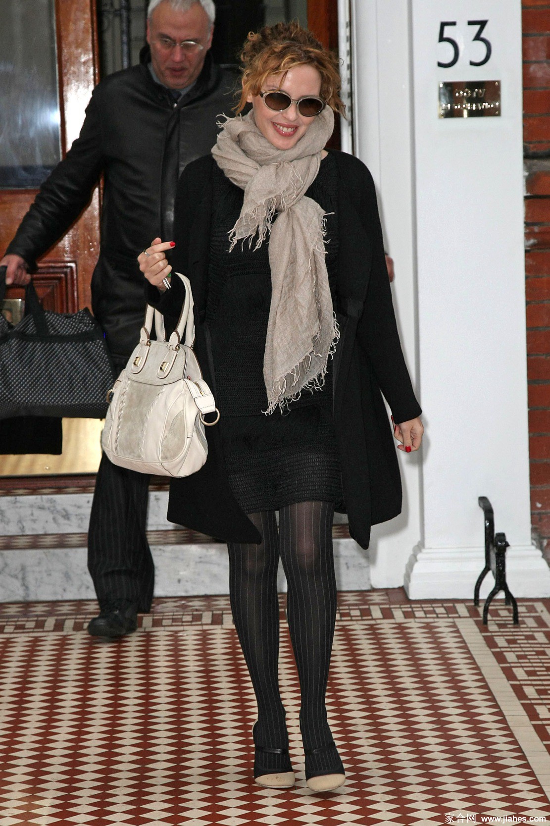 [CELEBRITY HOSIERY]Kylie Minogue in nylon stockings,pantyhose,tights[9]