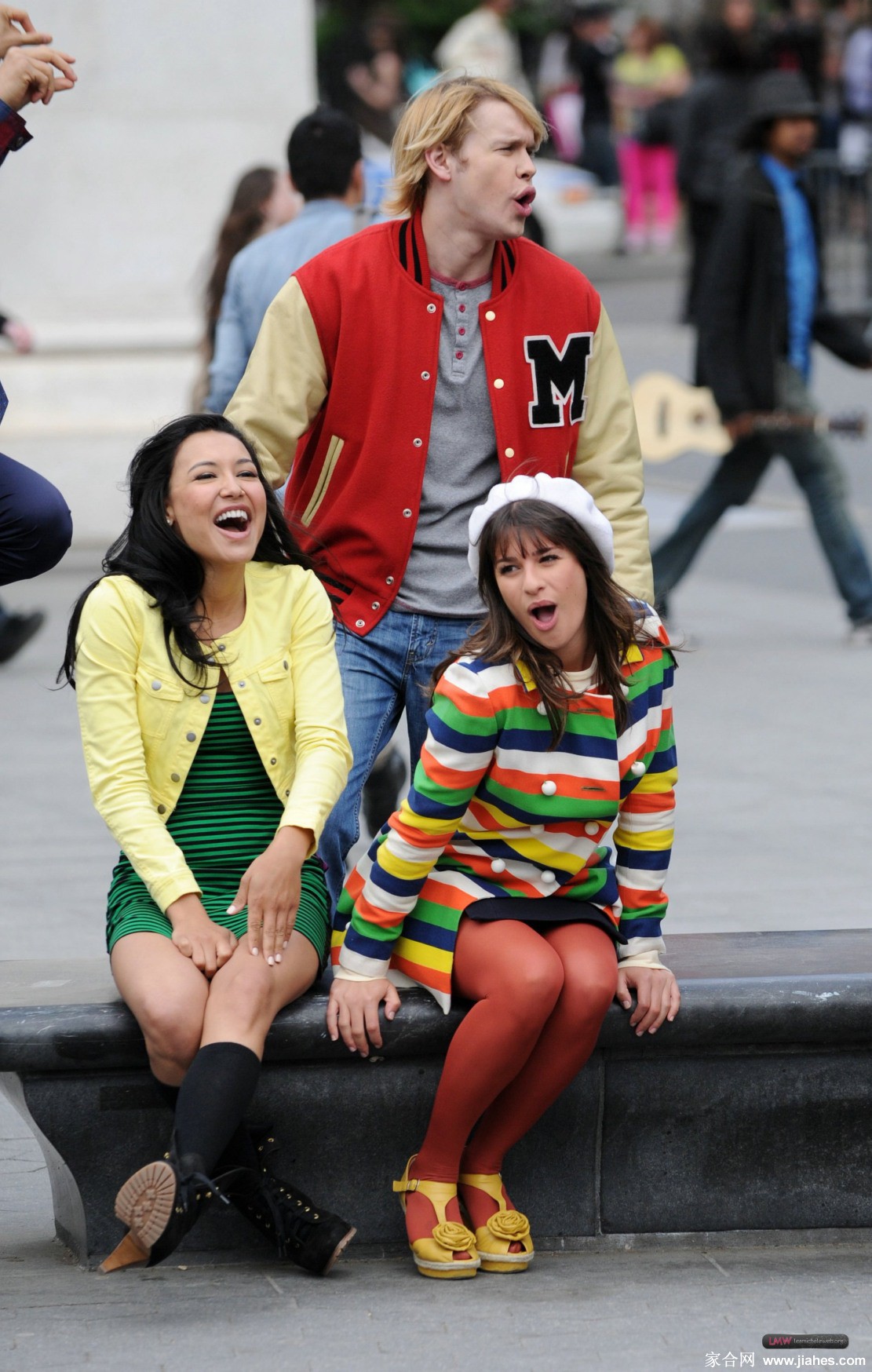 [CELEBRITY NYLON]Lea Michele in nylon stockings,pantyhose,tights[10]