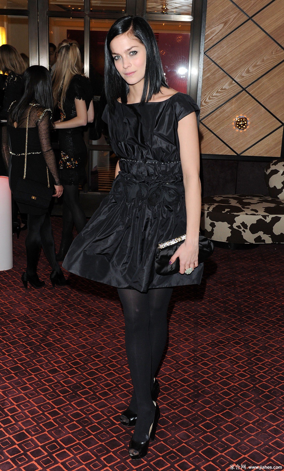 [CELEBRITY HOSIERY]Leigh Lezark in nylon stockings,pantyhose,tights[7]