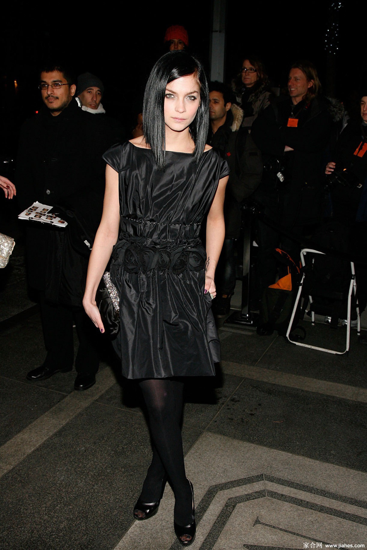 [CELEBRITY HOSIERY]Leigh Lezark in nylon stockings,pantyhose,tights[8]