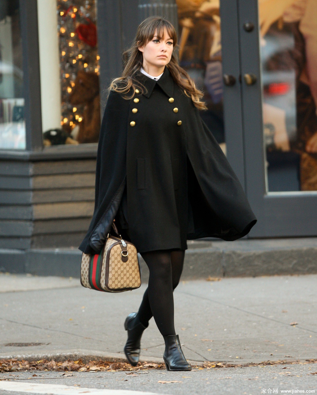 [CELEBRITY HOSIERY]Olivia Wilde in nylon stockings,pantyhose,tights 4[6]
