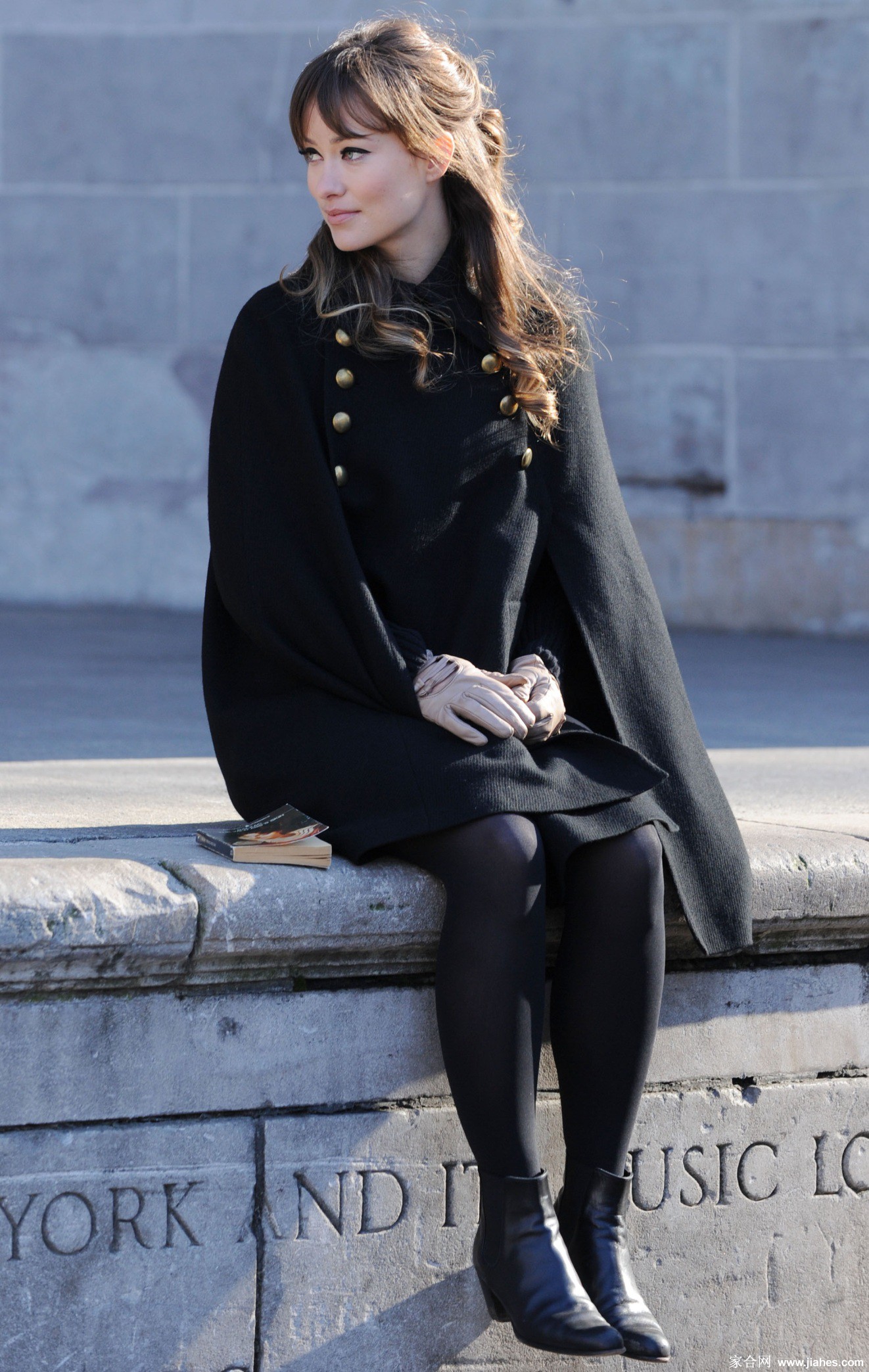[CELEBRITY PANTYHOSE]Olivia Wilde in nylon stockings,pantyhose,tights 7[2]