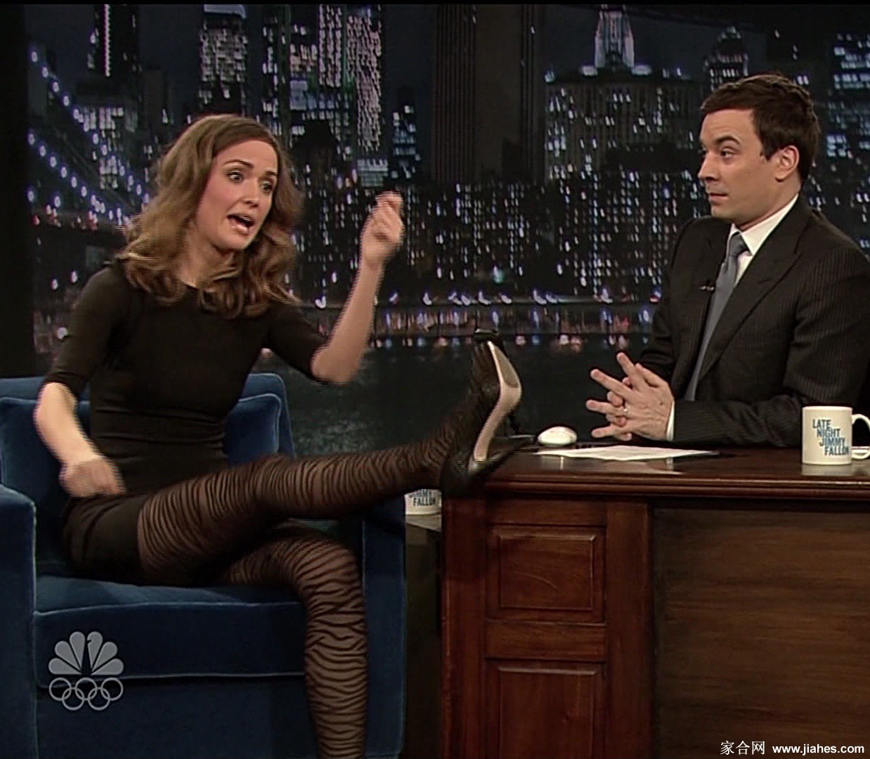 [CELEBRITY HOSIERY]Rose Byrne in nylon stockings,pantyhose,tights 6[4]