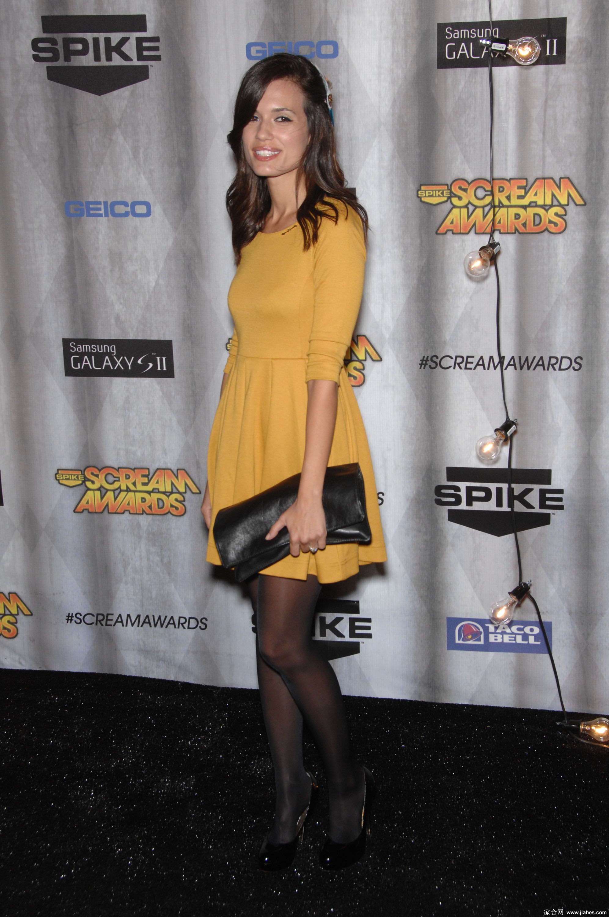 [CELEBRITY HOSIERY]Torrey DeVitto in nylon stockings,pantyhose,tights[7]