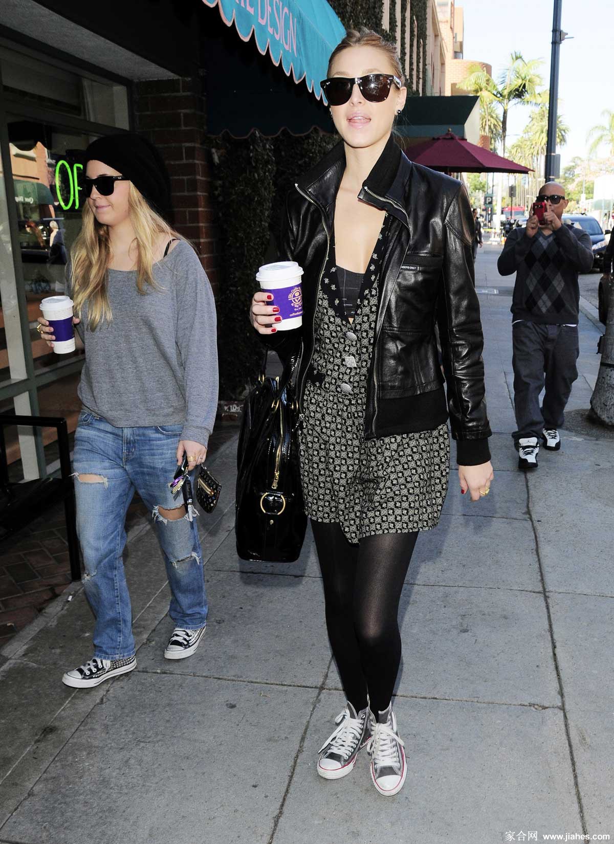 [CELEBRITY HOSIERY]Whitney Port in nylon stockings,pantyhose,tights[4]