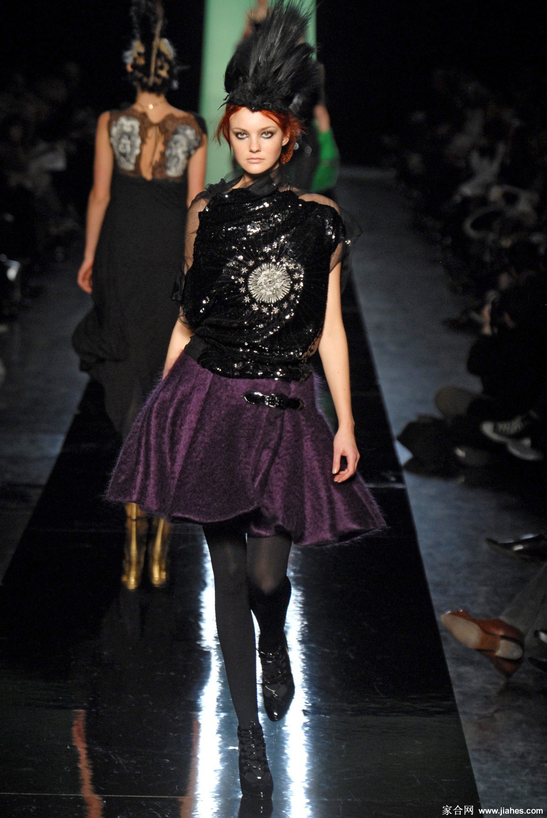 [CELEBRITY PANTYHOSE]Caroline Trentini in nylon stockings,pantyhose,tights[10]