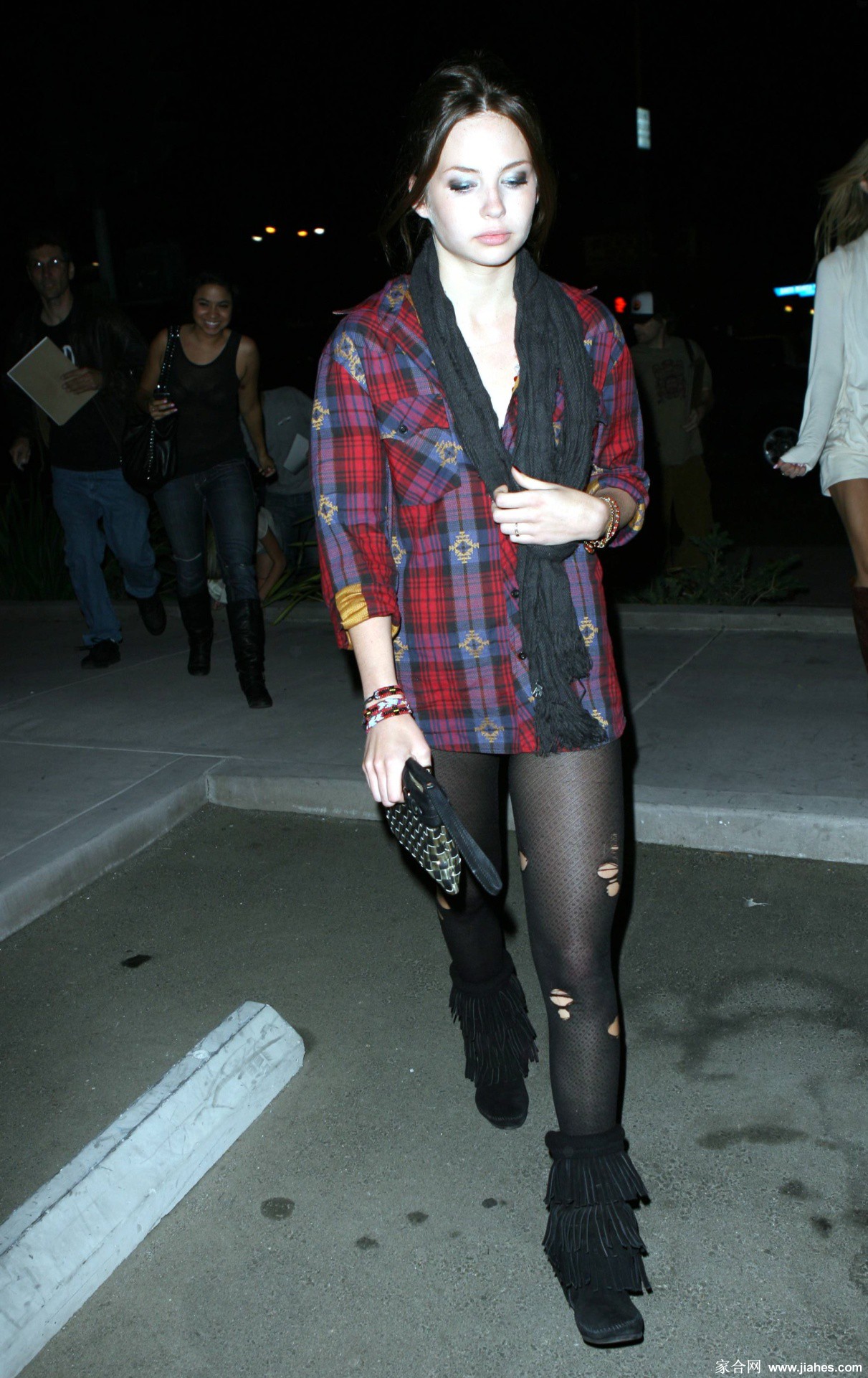 [CELEBRITY HOSIERY]Daveigh Chase in nylon stockings,pantyhose,tights[3]