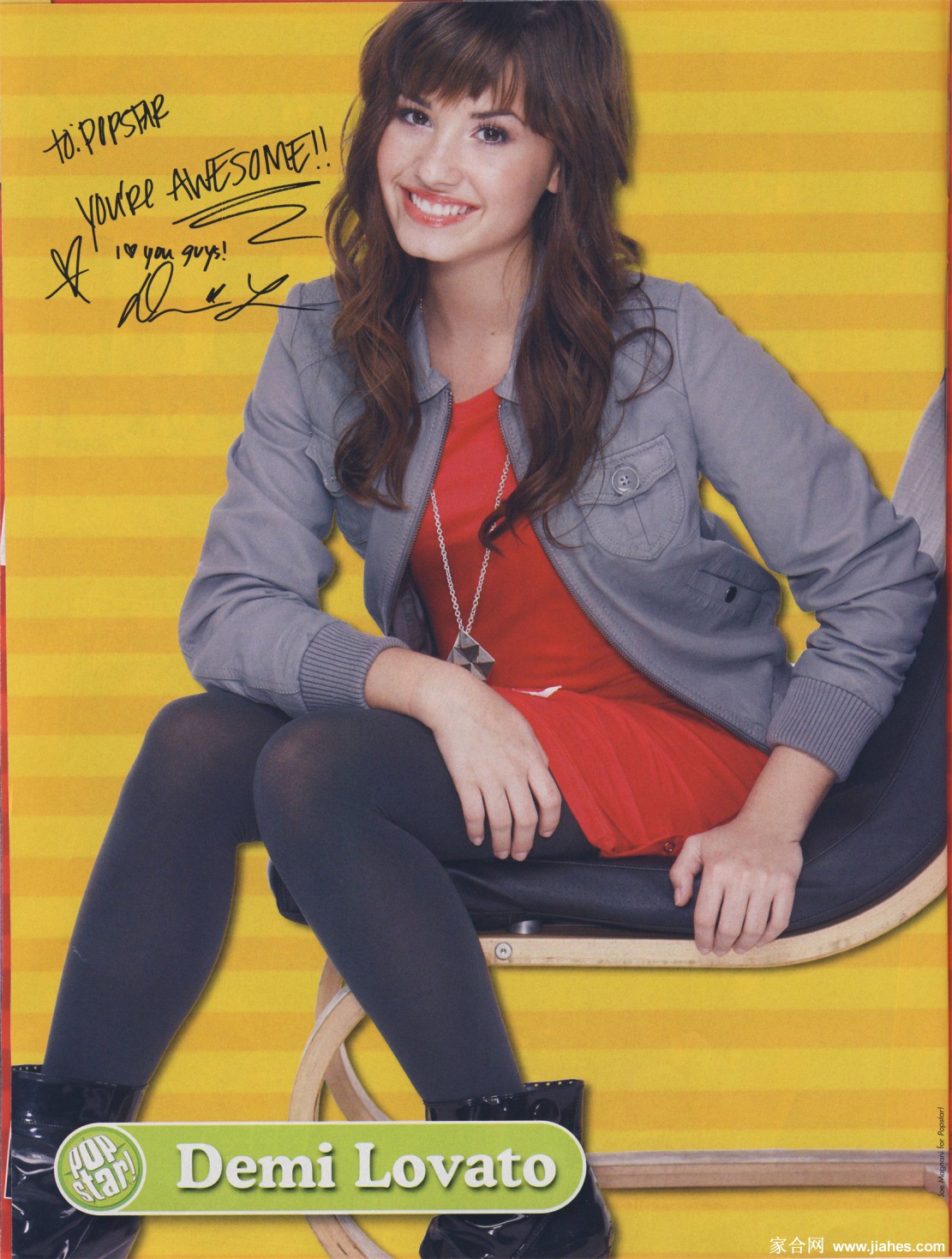 [CELEBRITY NYLON]Demi Lovato in nylon stockings,pantyhose,tights 3[8]