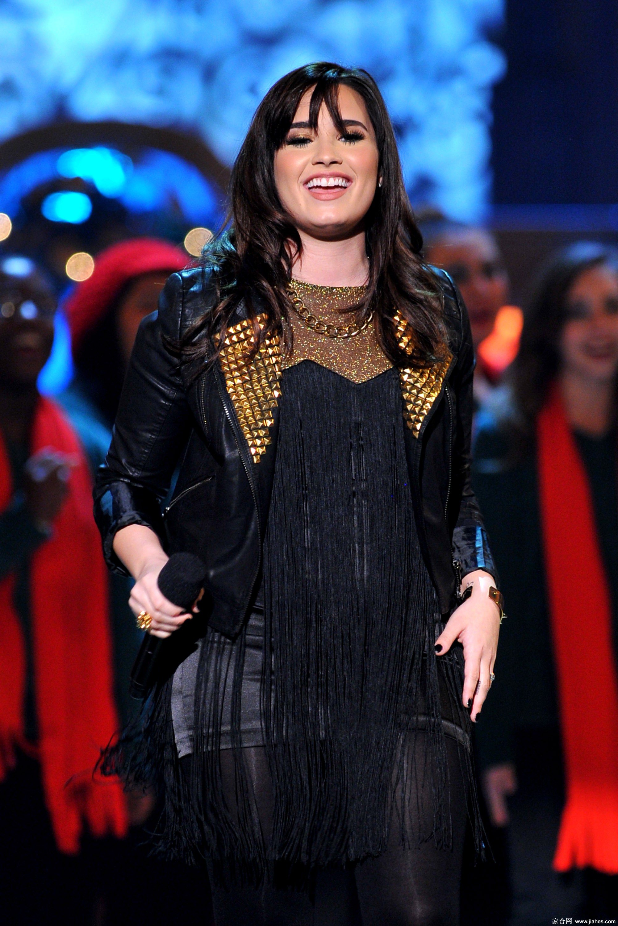 [CELEBRITY HOSIERY]Demi Lovato in nylon stockings,pantyhose,tights 7[3]