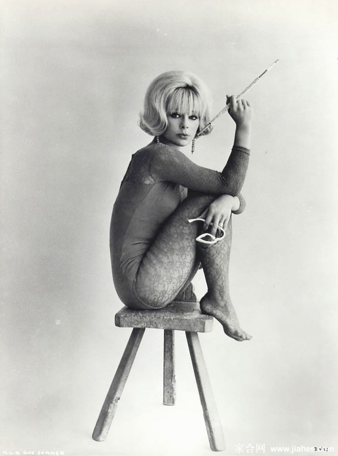 [CELEBRITY HOSIERY]Elke Sommer in nylon stockings,pantyhose,tights[2]