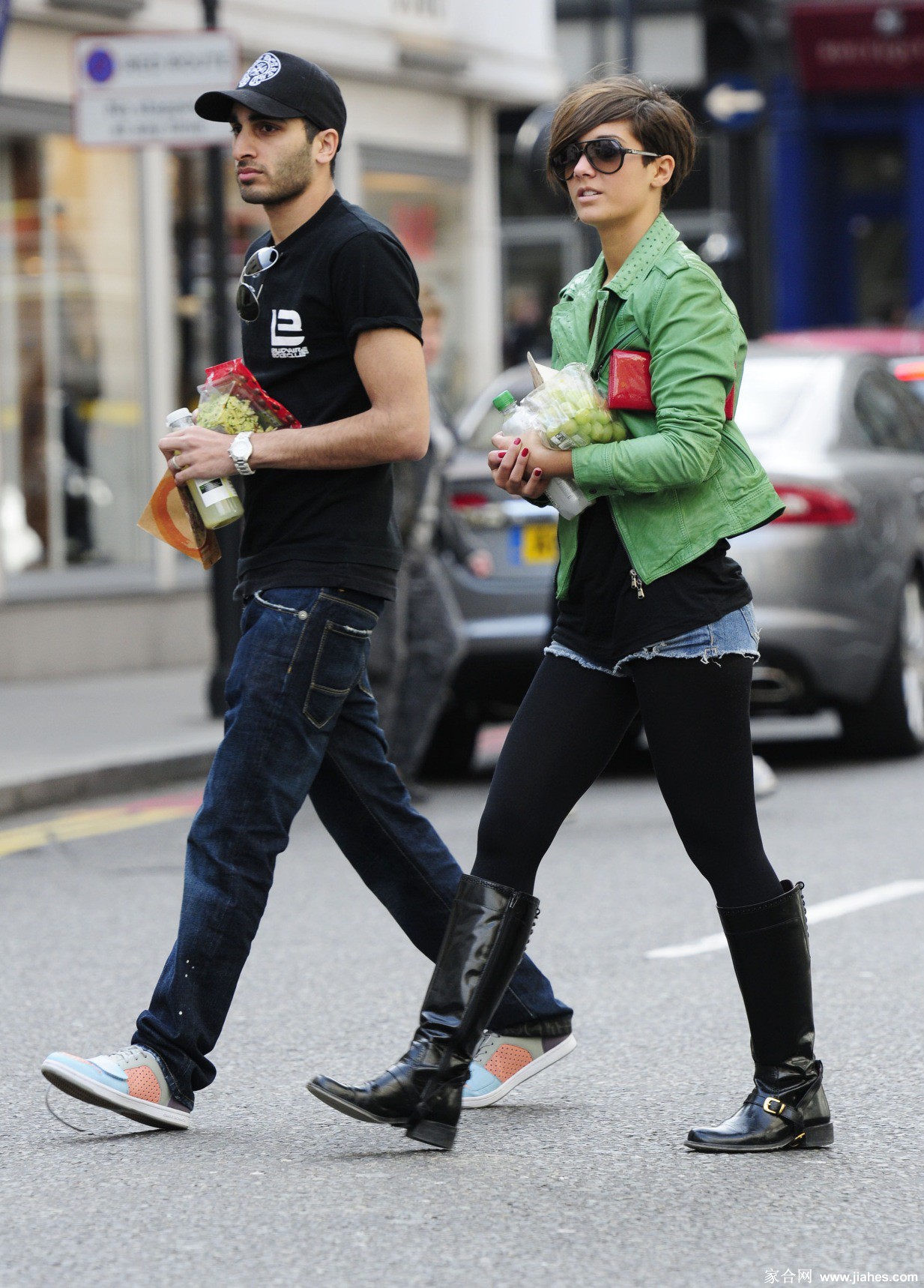 [CELEBRITY NYLON]Frankie Sandford in nylon stockings,pantyhose,tights 3[9]