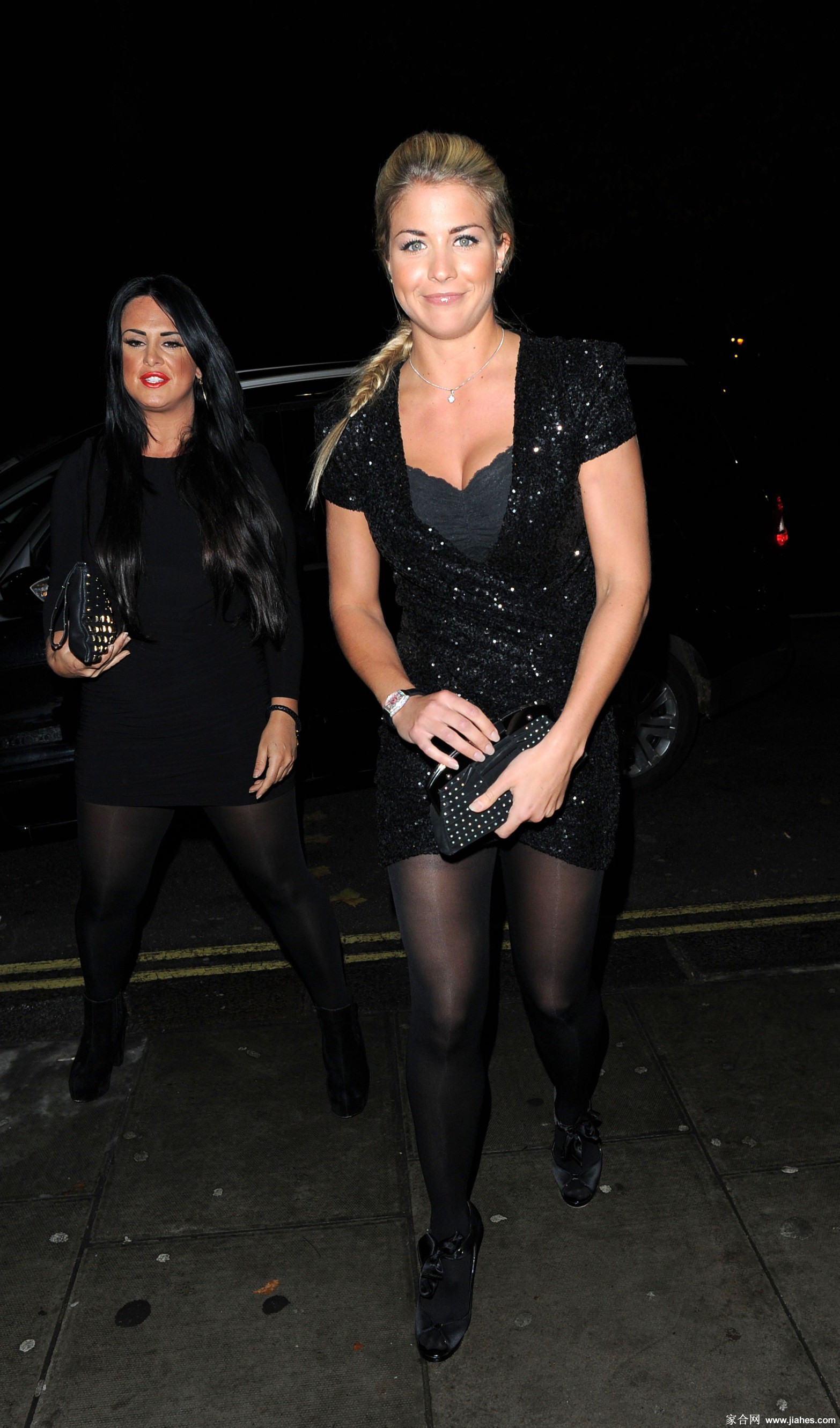 [CELEBRITY NYLON]Gemma Atkinson in nylon stockings,pantyhose,tights[5]