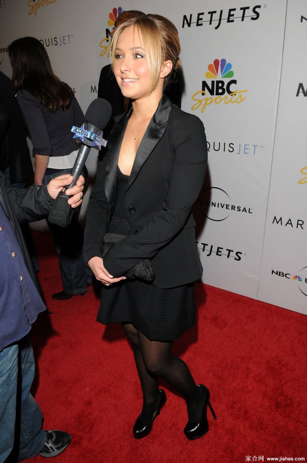 [CELEBRITY PANTYHOSE]Hayden Panettiere in nylon stockings,pantyhose,tights 4[7]
