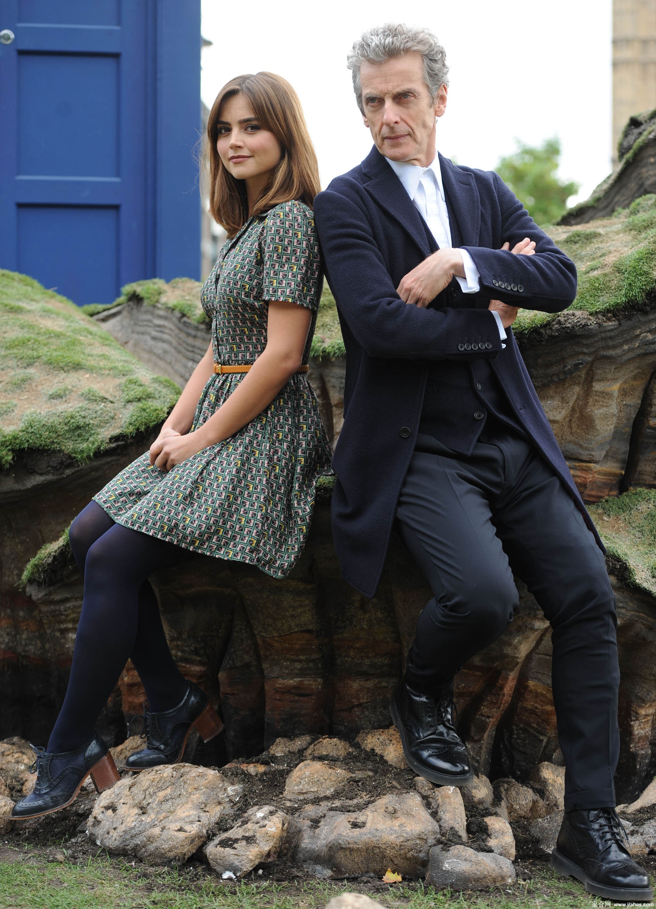 [CELEBRITY NYLON]Jenna-Louise Coleman in nylon stockings,pantyhose,tights 3[9]