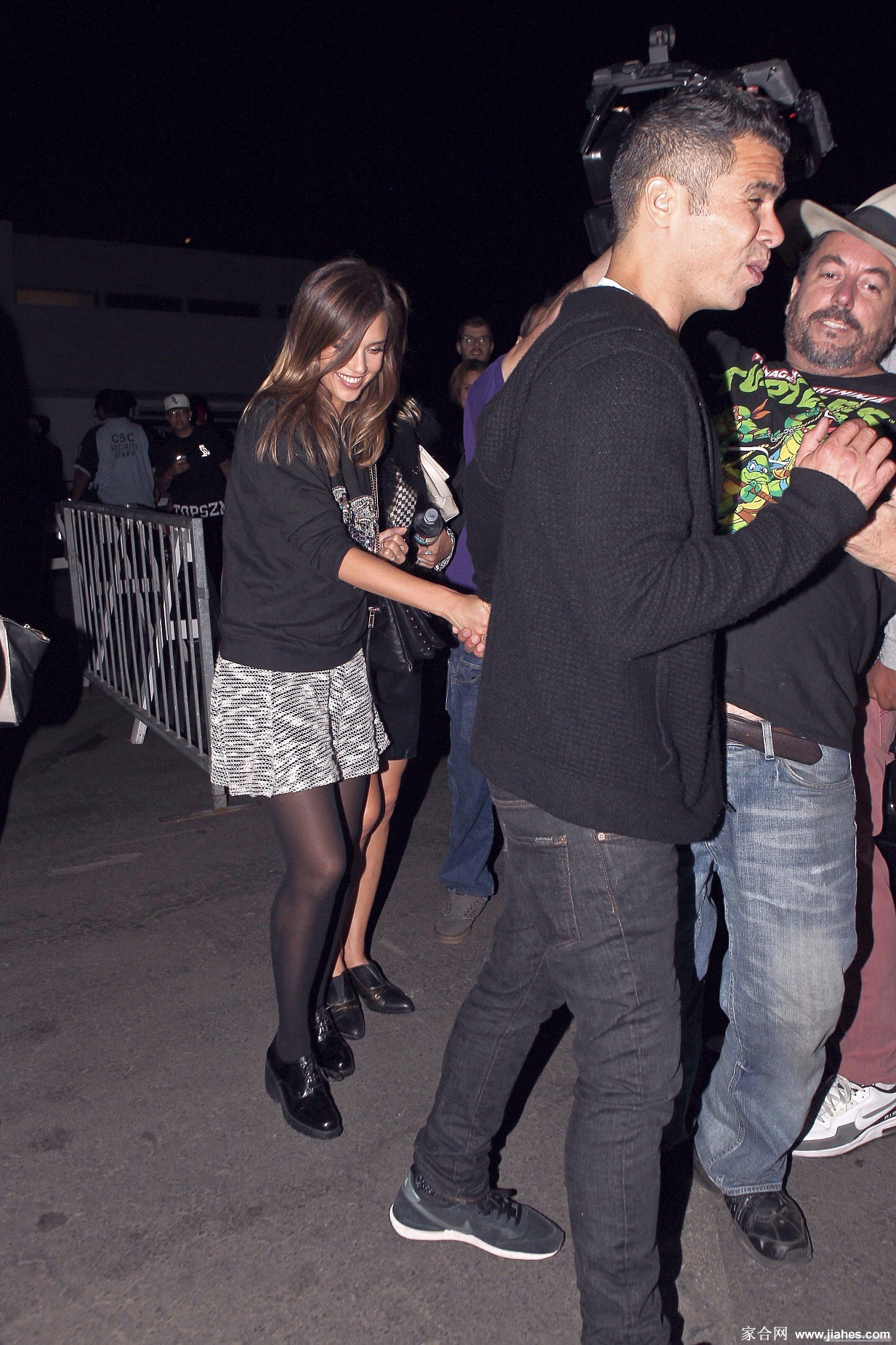 [CELEBRITY NYLON]Jessica Alba in nylon stockings,pantyhose,tights 4[7]