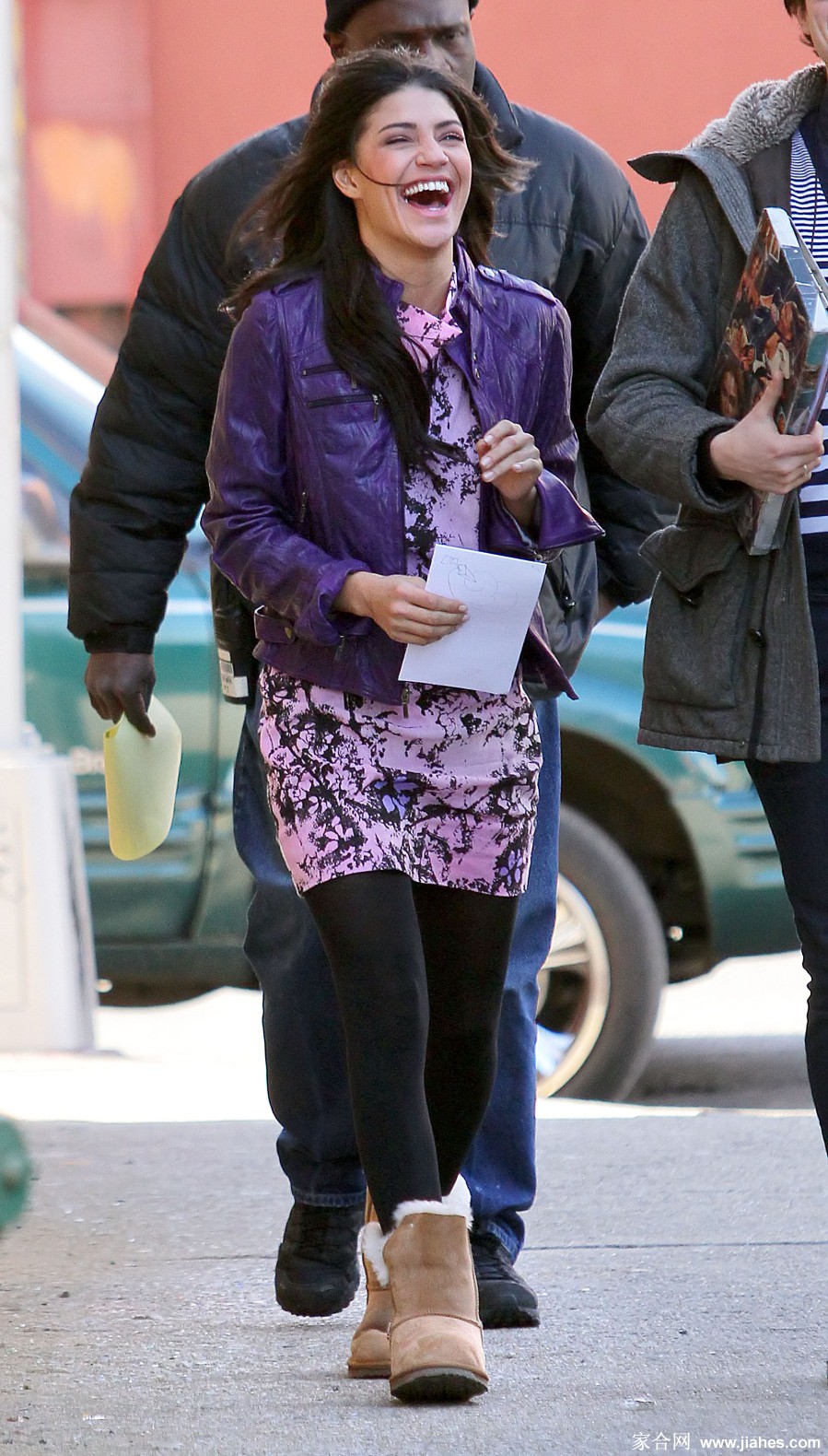 [CELEBRITY NYLON]Jessica Szohr in nylon stockings,pantyhose,tights 2[4]