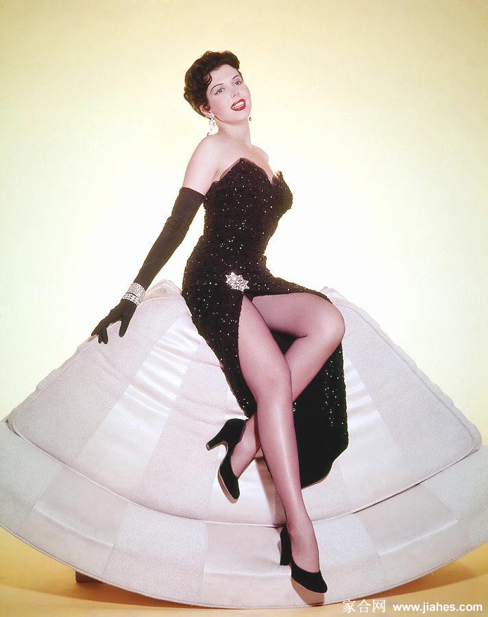 [CELEBRITY PANTYHOSE]Ann Miller in nylon stockings,pantyhose,tights[4]