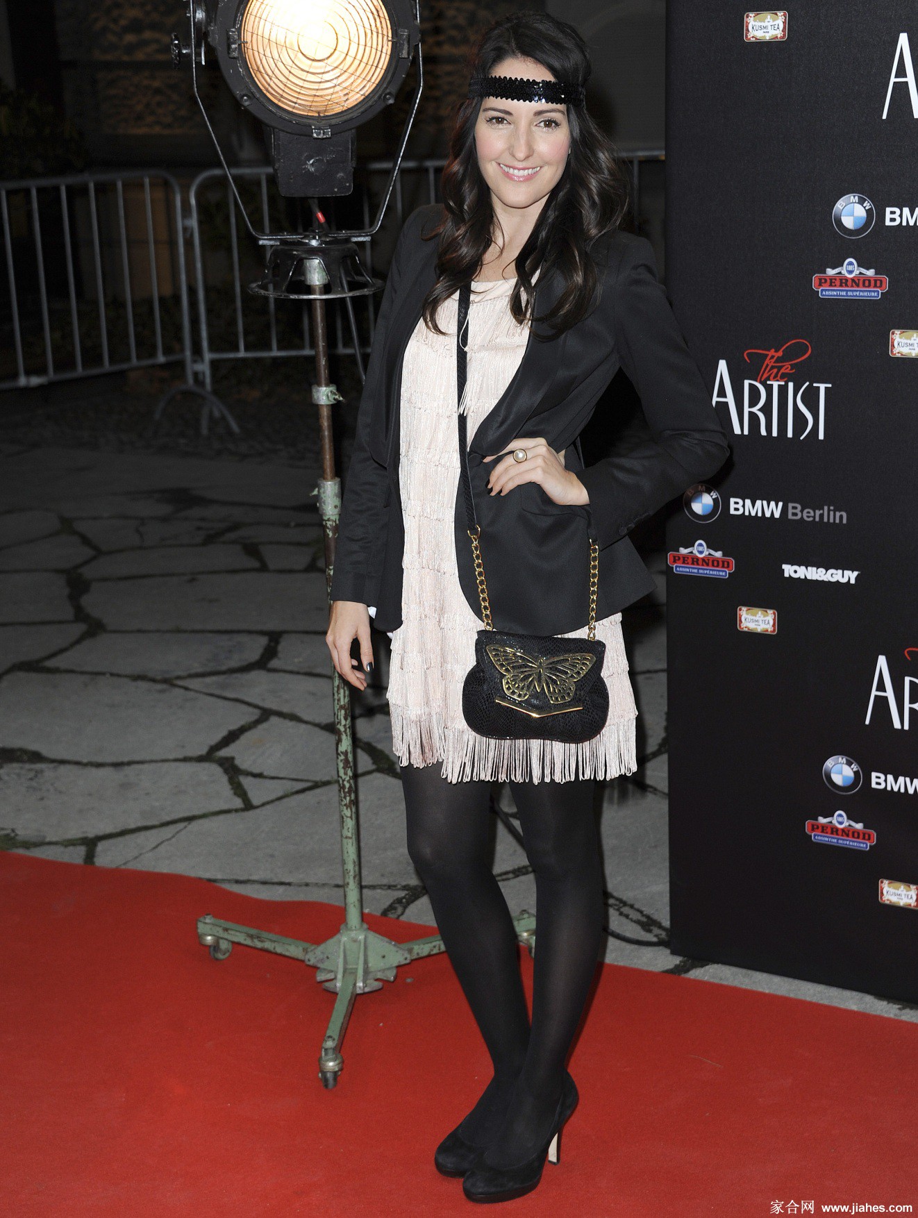 [CELEBRITY NYLON]Johanna Klum in nylon stockings,pantyhose,tights 2[3]