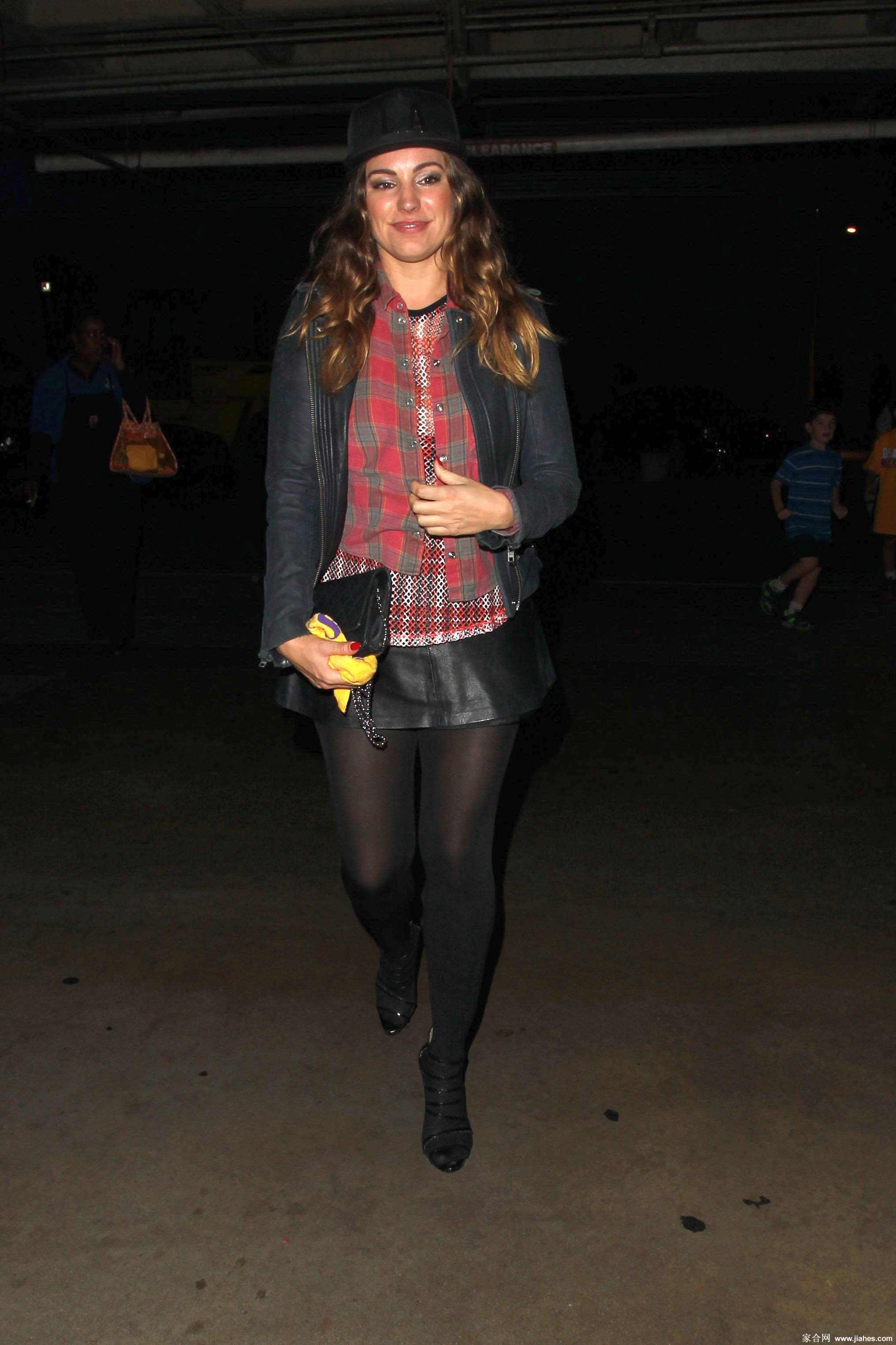 [CELEBRITY HOSIERY]Kelly Brook in nylon stockings,pantyhose,tights 7[4]