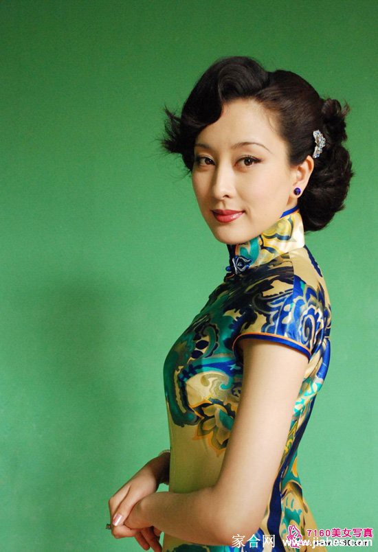 演员马苏的旗袍摄影美[2]