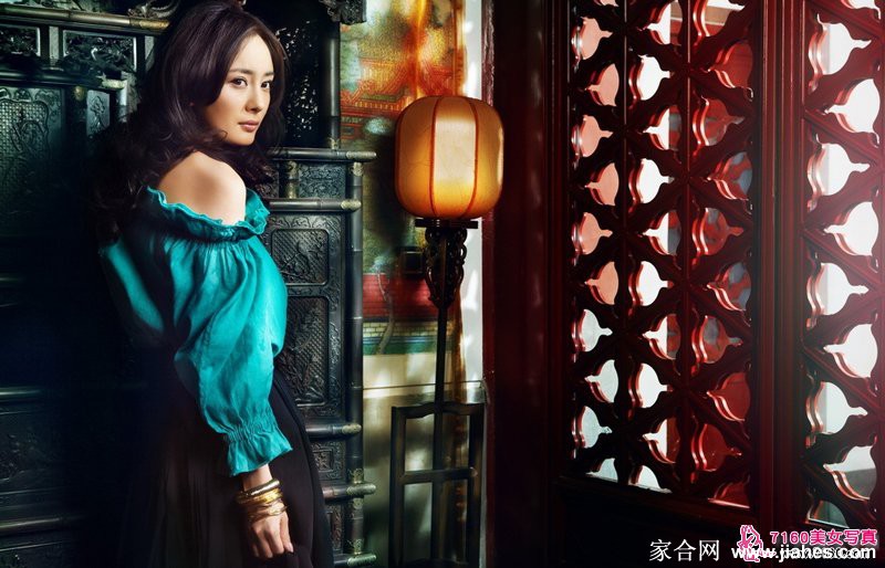 杨幂复古华美@时尚芭[3]