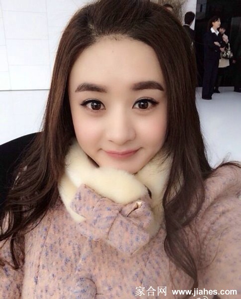 大眼睛可爱女赵丽颖自拍照[12]
