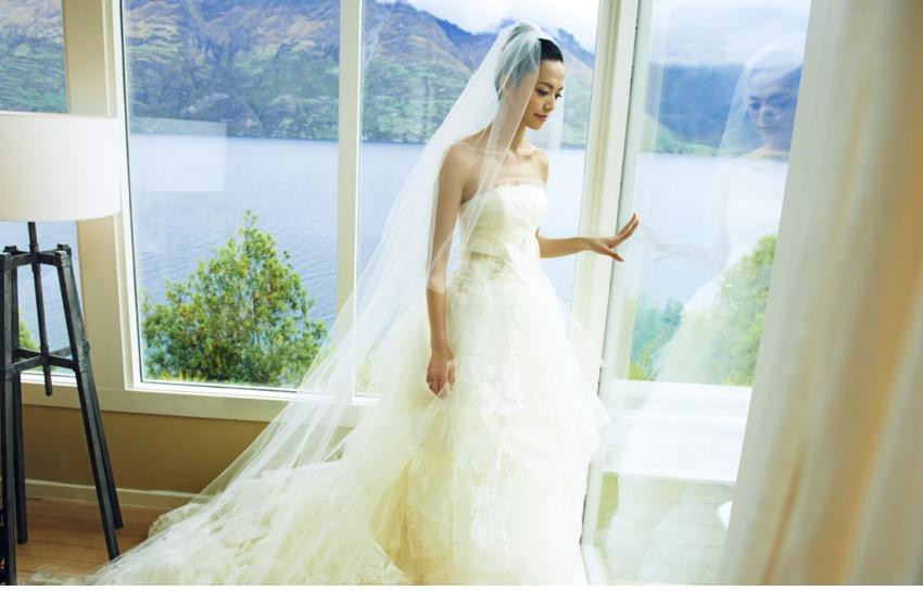 姚晨曹郁新西兰大婚 温馨婚礼现场及婚纱照曝光[3]