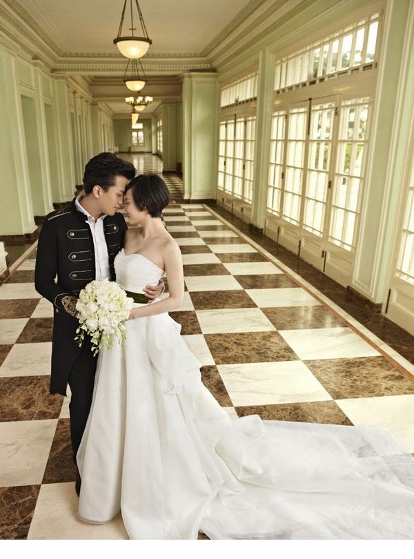孙俪邓超婚纱照及亲密写真图片[2]