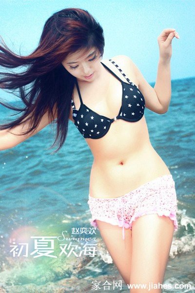 宅男女神赵奕欢性感海边照[13]