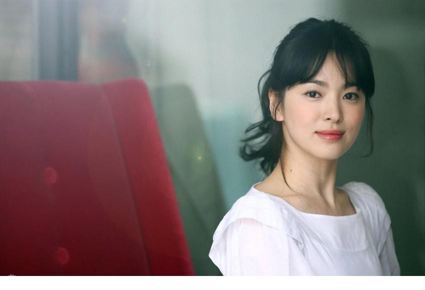 宋慧乔白衣干净清纯温婉恬淡气质[2]