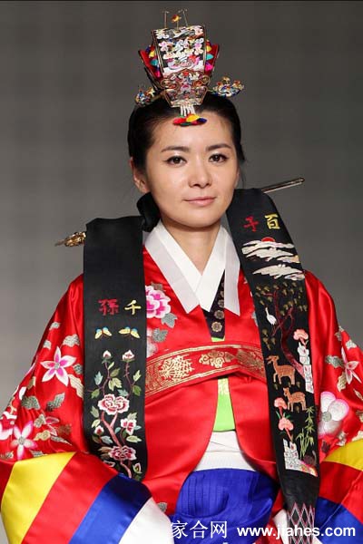 张瑞希韩服走秀图[6]