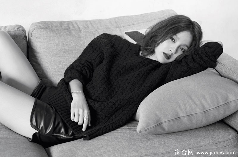 李孝利拍摄时尚写真 迷人身材令人浮想翩翩[5]