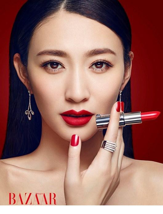李小冉红唇写真大片 妩媚妖娆致命魅惑[4]