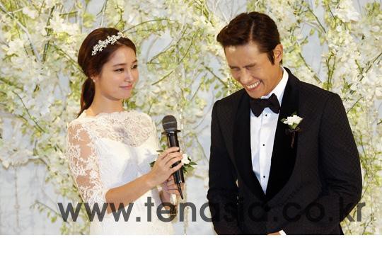 李珉廷婚礼美艳结婚照[11]