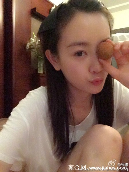 气质美女张檬素颜照[9]