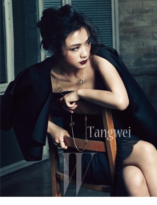 汤唯奢华珠宝拍高贵妩媚写真[5]