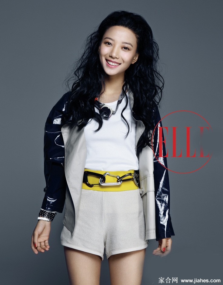 王珞丹登《ELLE》封面 阳光健康尽显魅力能量[5]