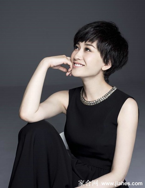 短发女神李小冉 帅气优雅十足[6]