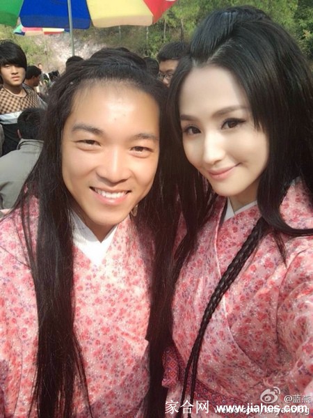 美女蓝燕古装剧中的靓照[11]