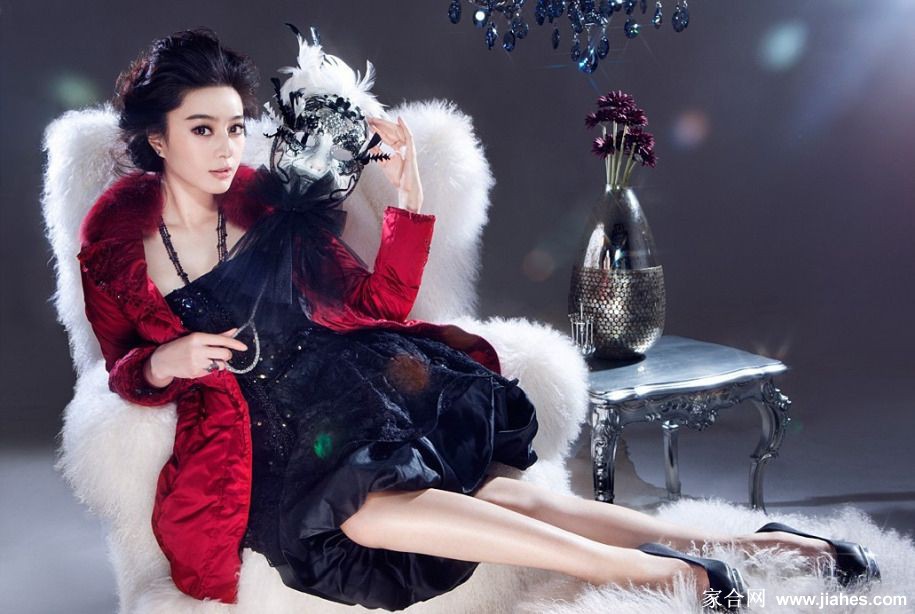 范冰冰诠释-朗曼笛奢华羽绒衣广告美图[22]