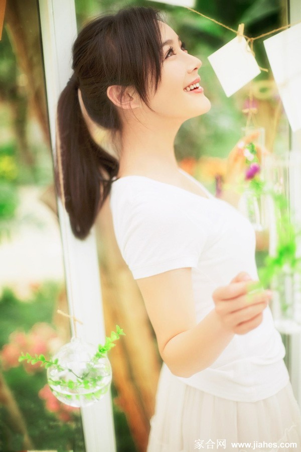 袁姗姗天使笑容清纯迷人写真[8]
