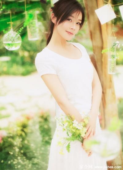 袁姗姗天使笑容清纯迷人写真
