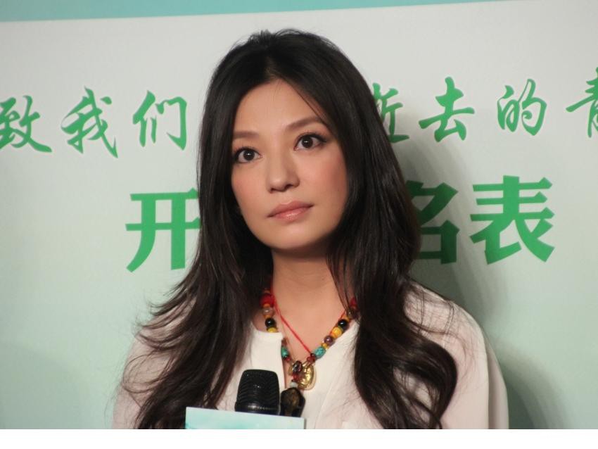 赵薇在只青春发布会的美艳照[10]