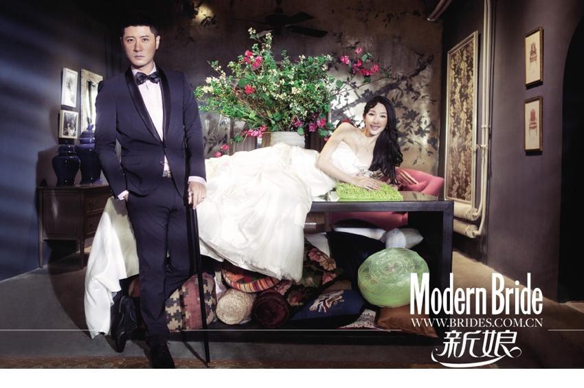 任重张俪浪漫婚纱大片 亲密演绎幸福童话[5]