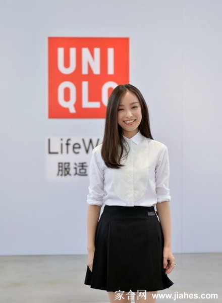 倪妮成优衣库UNIQLO代言人 小清新装扮清纯靓丽[9]