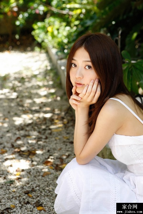 美少女逢泽莉娜白裙尽[9]