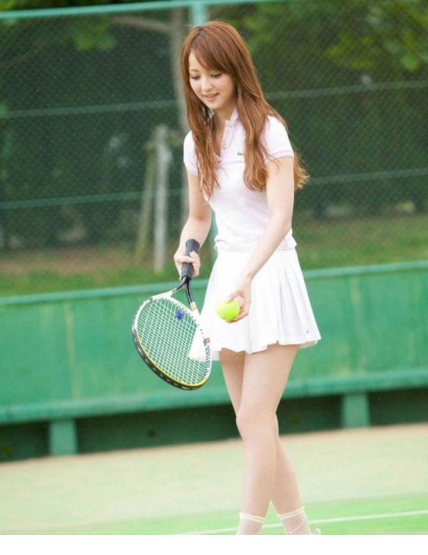 佐佐木希网球装运动写真 清纯甜美青春无敌[6]