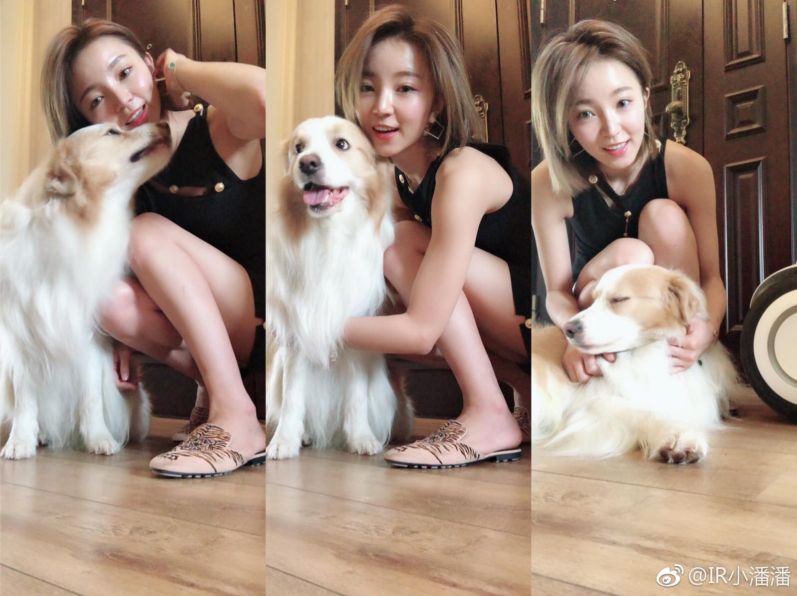 学猫叫小潘潘(潘文凤)性感居家白嫩美肌美腿素颜自拍
