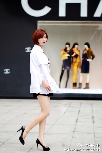 朱锐性感大长美腿短裙高跟写真[7]